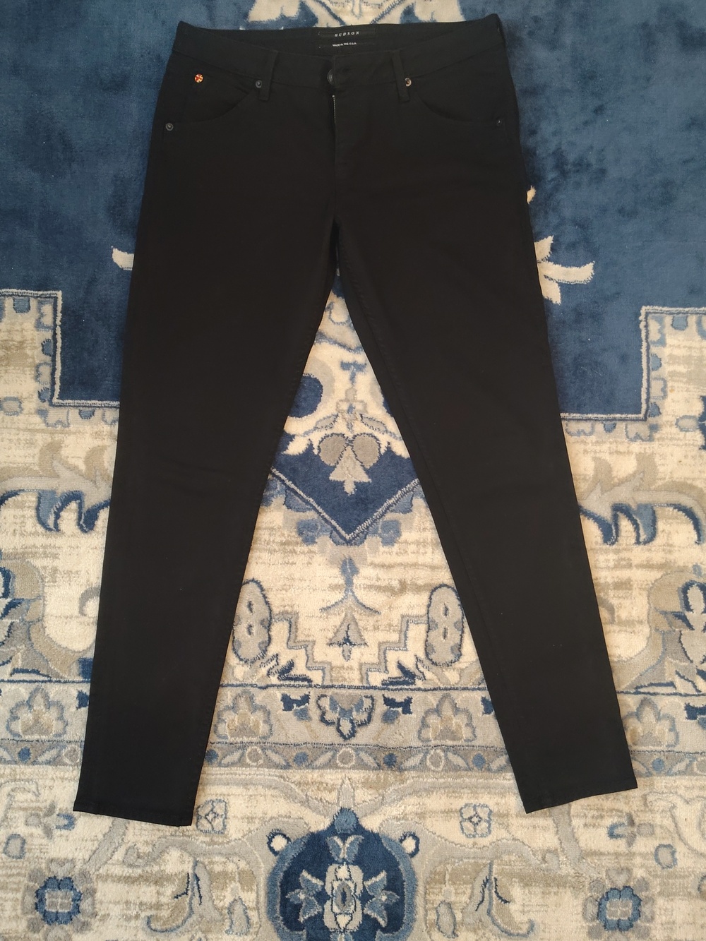 Hudson Jeans Black Denim Slim Fit